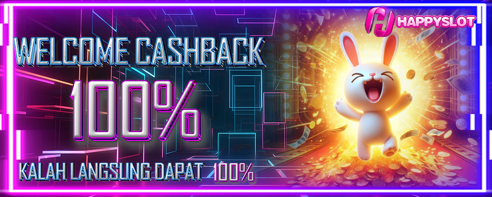 Welcome Cashback 100% TOx 10 - Kalah langsung dapa